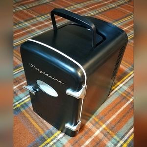 Black Frigidaire Mini Fridge